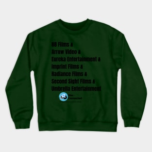 Boutique Blu Ray Label Collection- Region B Crewneck Sweatshirt